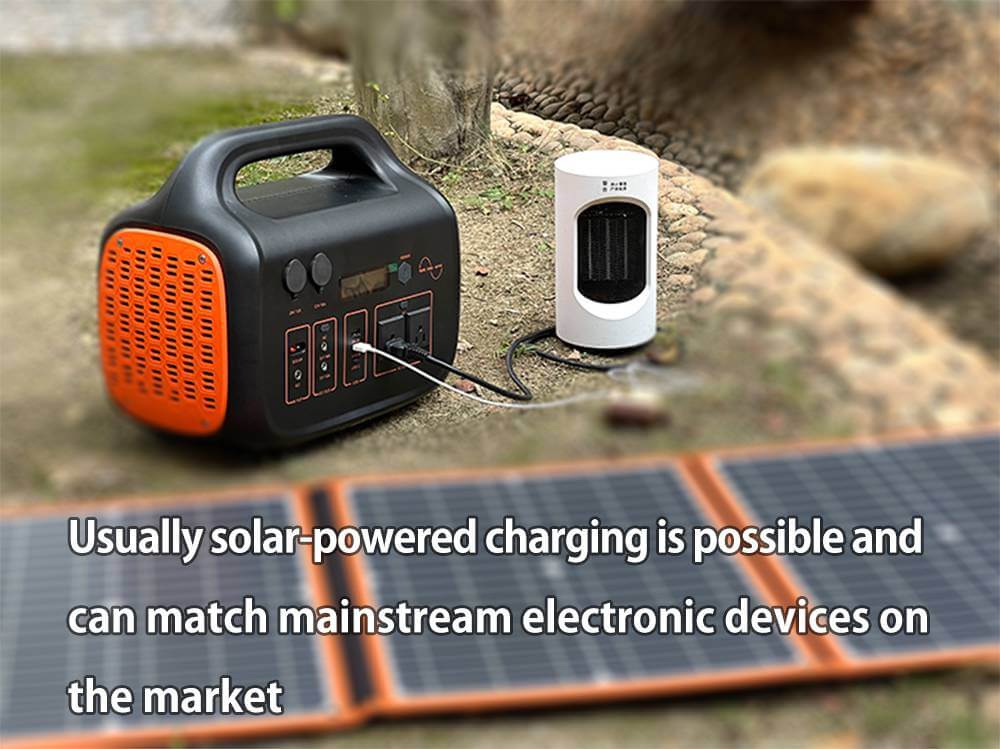 En général, il est possible de recharger les appareils à l'énergie solaire, ce qui est compatible avec les appareils électroniques courants sur le marché.