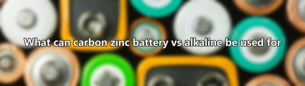 ¿Para qué sirve una pila de carbono-zinc frente a una alcalina?