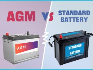 agm vs batería estándar