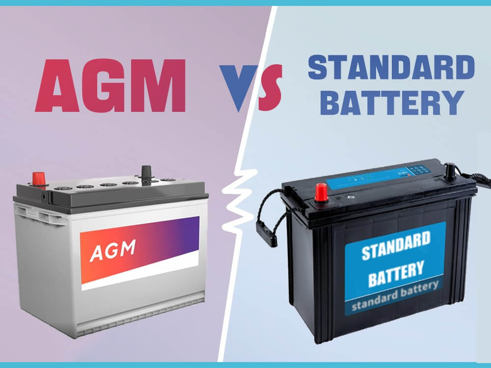 of agm vs standard battery TYCORUN ENERGY