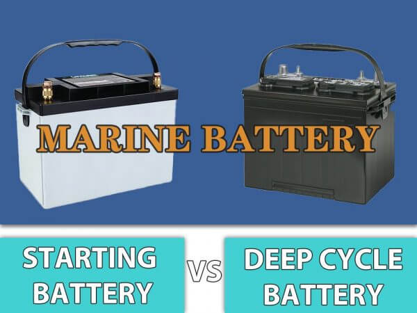 Distinguish marine starting battery vs deep cycle battery - TYCORUN ENERGY