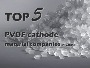 top 5 PVDF cathode material companies