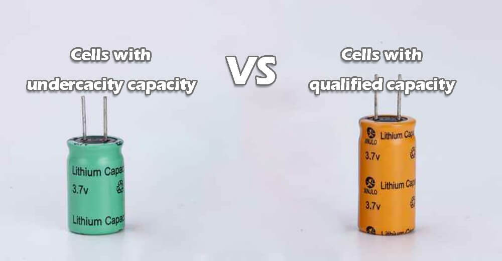 Cellules à sous-capacité VS Cellules à capacité qualifiée