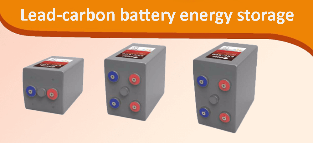 Almacenamiento de energía en baterías de plomo-carbono