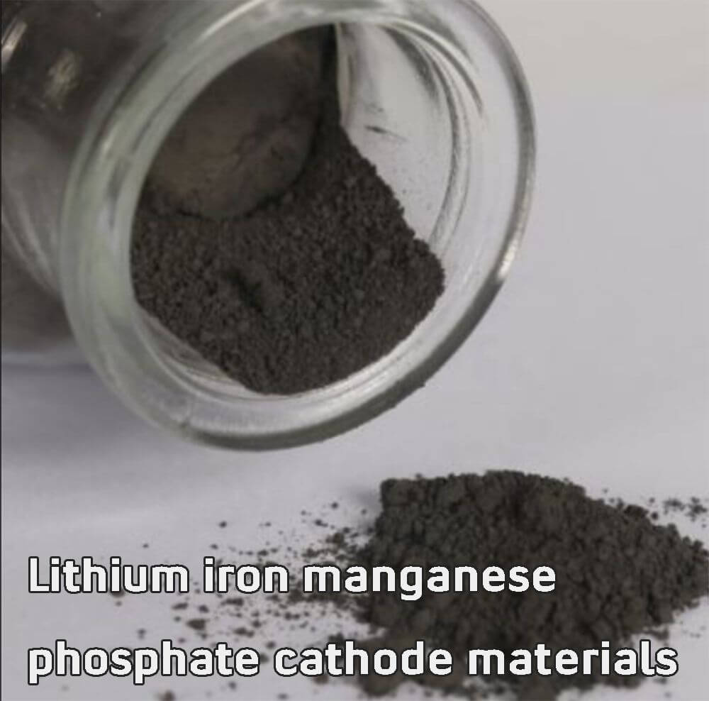 Matériaux pour cathodes en phosphate de lithium fer manganèse