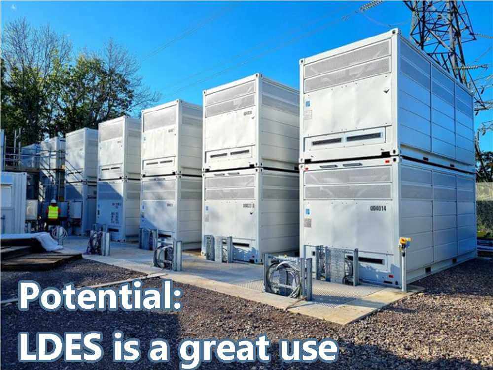 Potencial - LDES es un gran uso