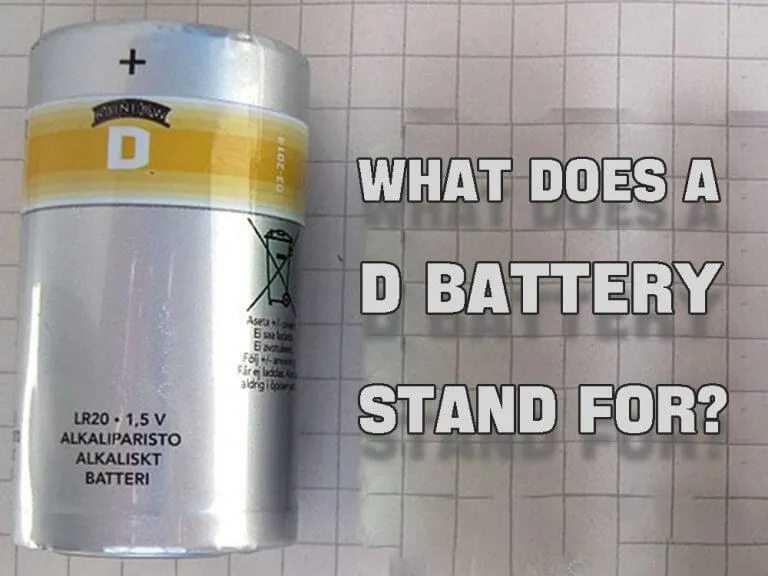 What does a d battery stand for? TYCORUN ENERGY