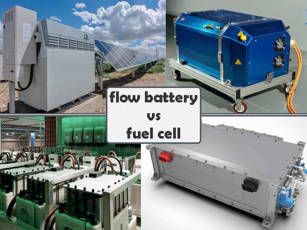 flow battery vs fuel cell