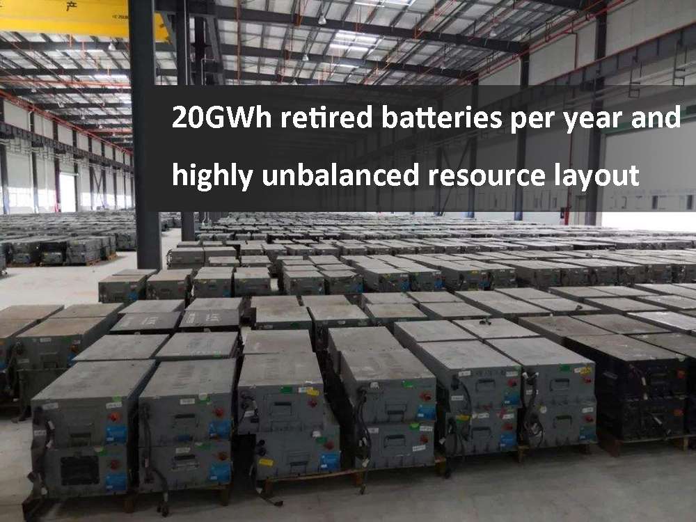 20 GWh de baterías retiradas al año y una distribución de recursos muy desequilibrada