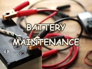 BATTERY MAINTENANCE
