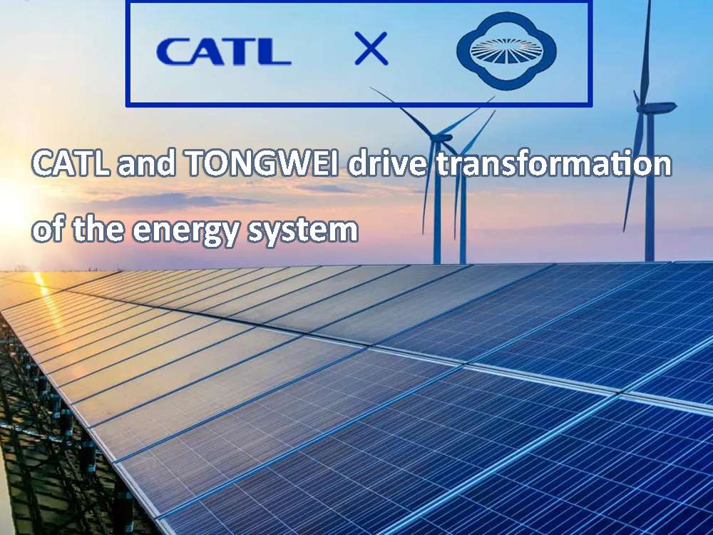 CATL and TONGWEI drive transformation of the energy system