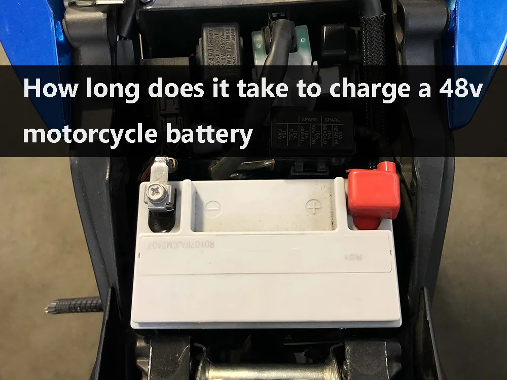 How long does it take to charge a 48v motorcycle battery