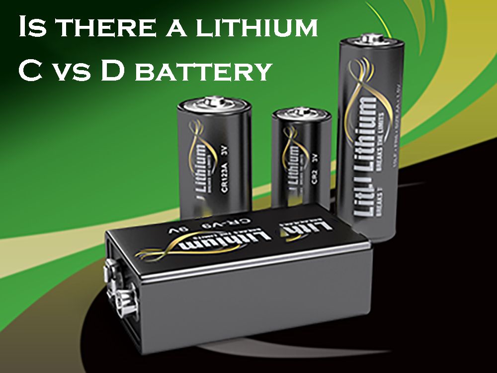 Is there a lithium C vs D battery