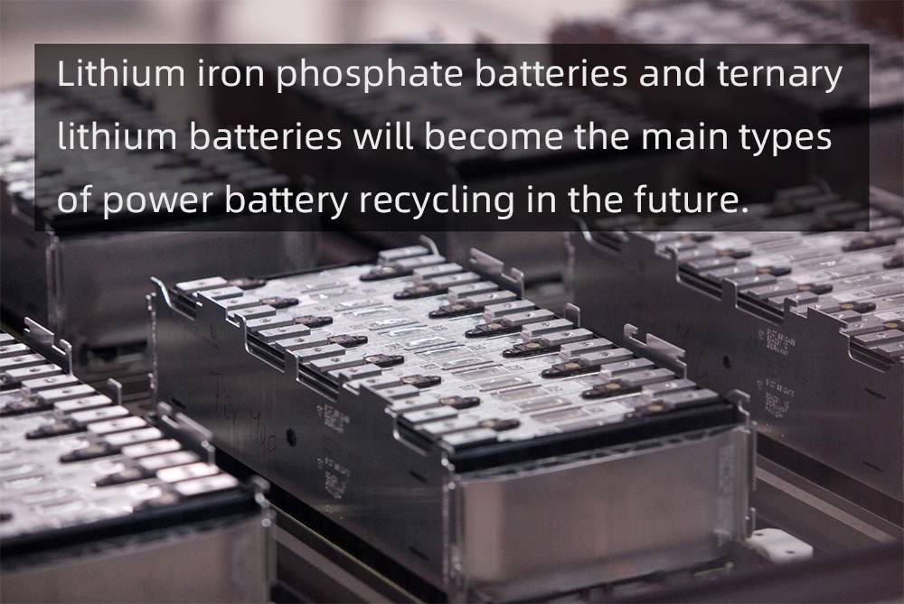 Les piles au phosphate de fer-lithium et les piles ternaires au lithium deviendront les principaux types de piles électriques recyclées à l'avenir.