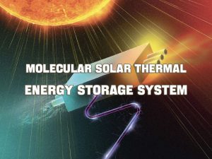Sistema de almacenamiento de energía solar térmica molecular