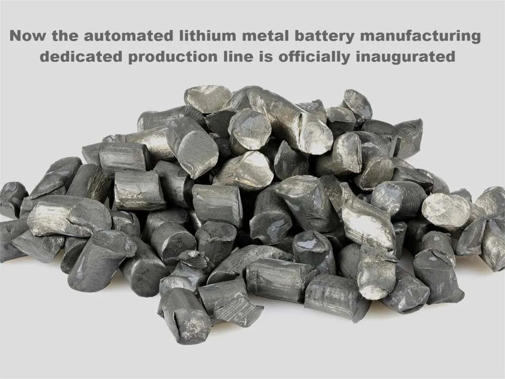 Lithium metal battery with the highest energy density TYCORUN ENERGY