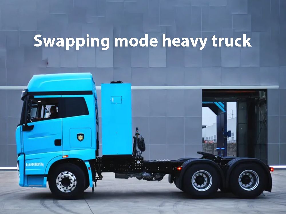 Swapping mode heavy truck