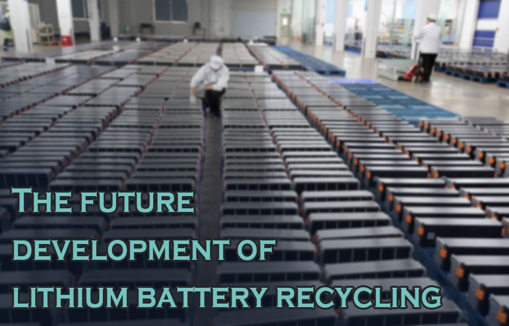 L'évolution future du recyclage des piles au lithium