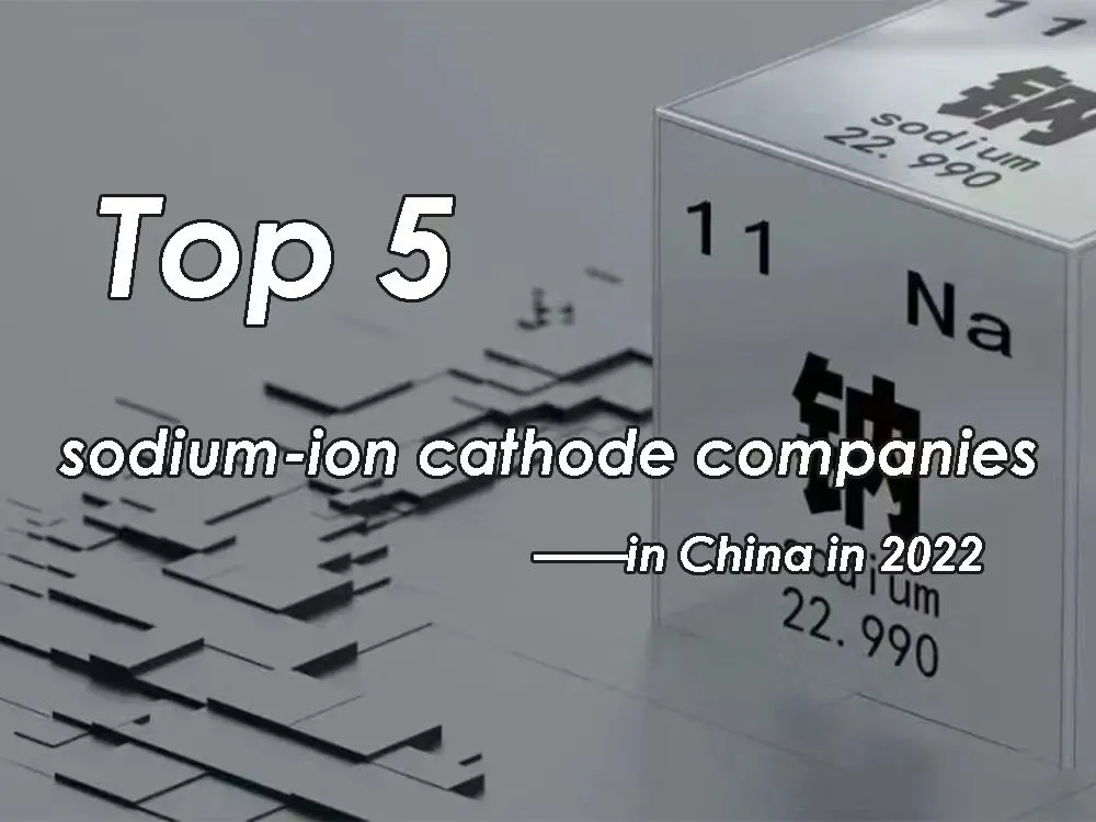 Las 5 principales empresas de cátodos de iones de sodio de China en 2022