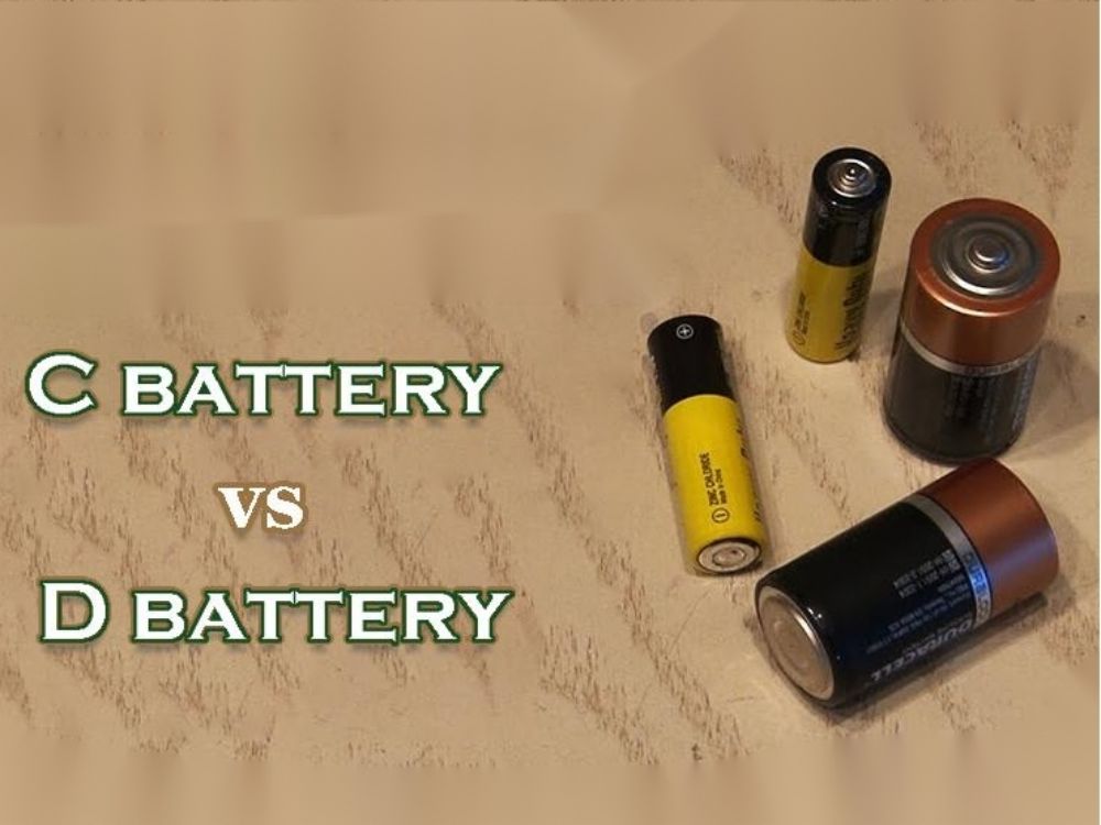c vs d battery comparision