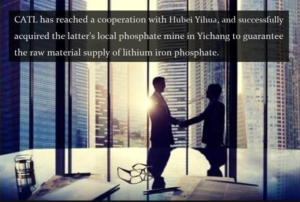 CATL a conclu une coopération avec Hubei Yihua et a acquis avec succès la mine de phosphate locale de cette dernière à Yichang.