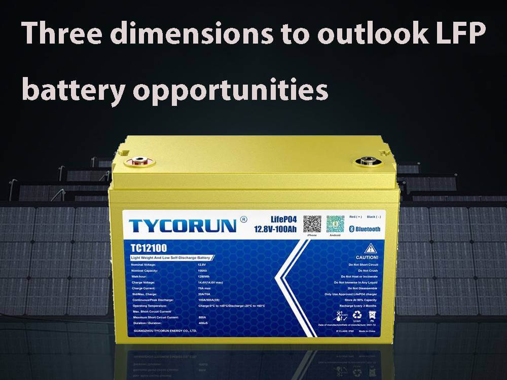Three dimensions to outlook LFP battery opportunities