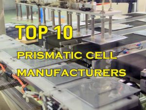 Top 10 prismatic cell manufacturers
