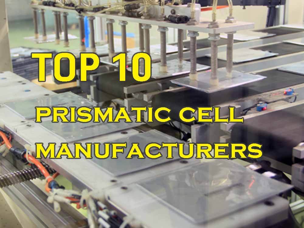 Top 10 prismatic cell manufacturers in China - TYCORUN ENERGY