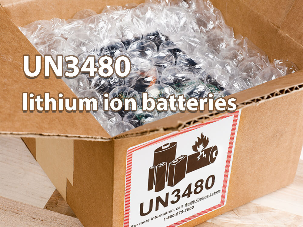 UN3480 lithium ion batteries