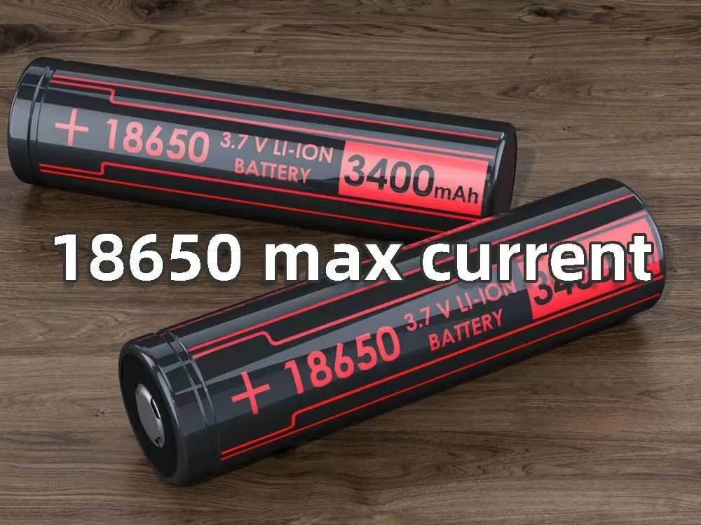 18650 max current