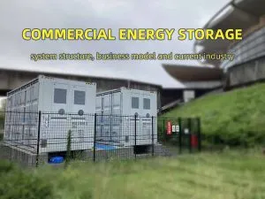Estructura de los sistemas comerciales de almacenamiento de energía, modelo de negocio e industria actual