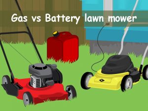 Cortacésped de gasolina vs batería