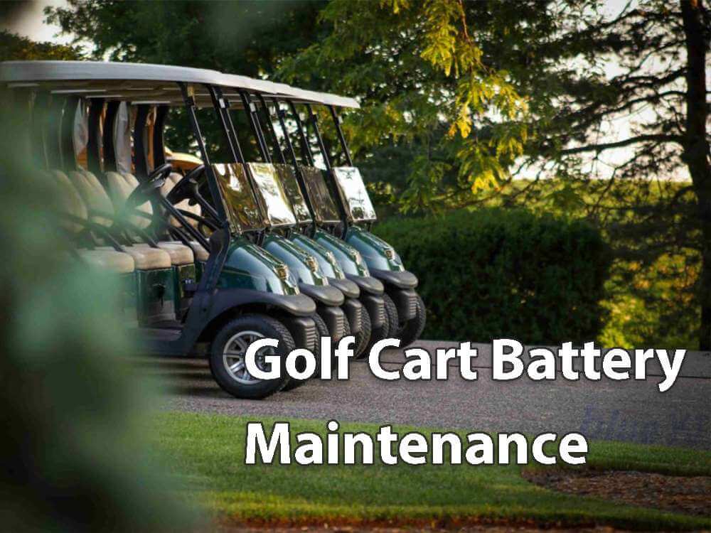 How to choose a golf cart battery maintenance free The Best lithium ion