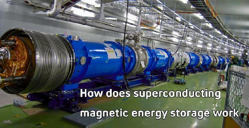 How does superconducting magnetic energy storage work
