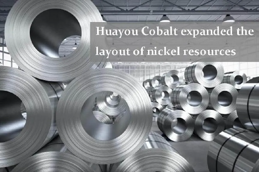 Huayou Cobalt invests 50000 tons annual output highpurity nickel project The Best lithium ion Huayou Cobalt invests 50000 tons annual output highpurity nickel project The Best lithium ion