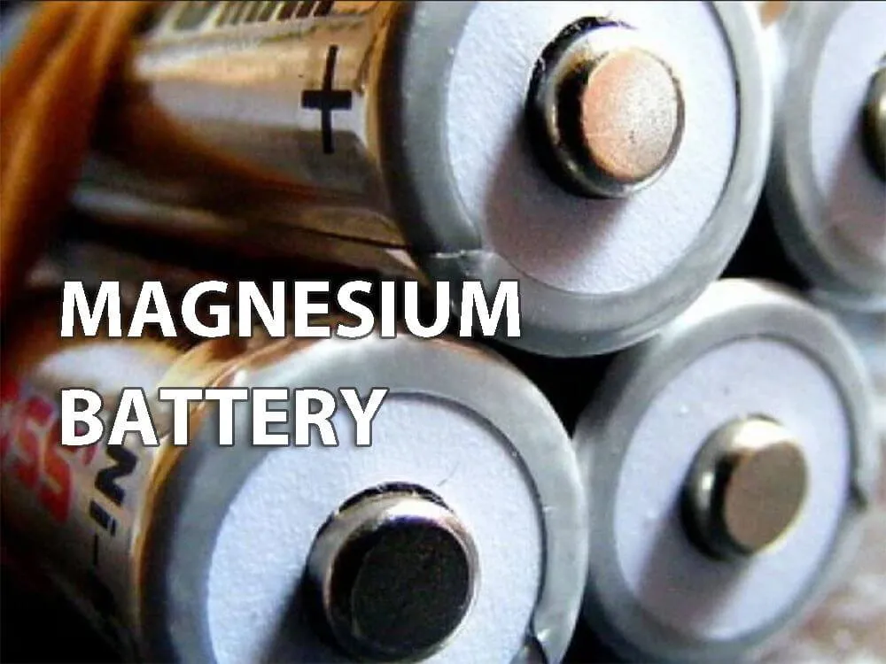 Magnesium battery