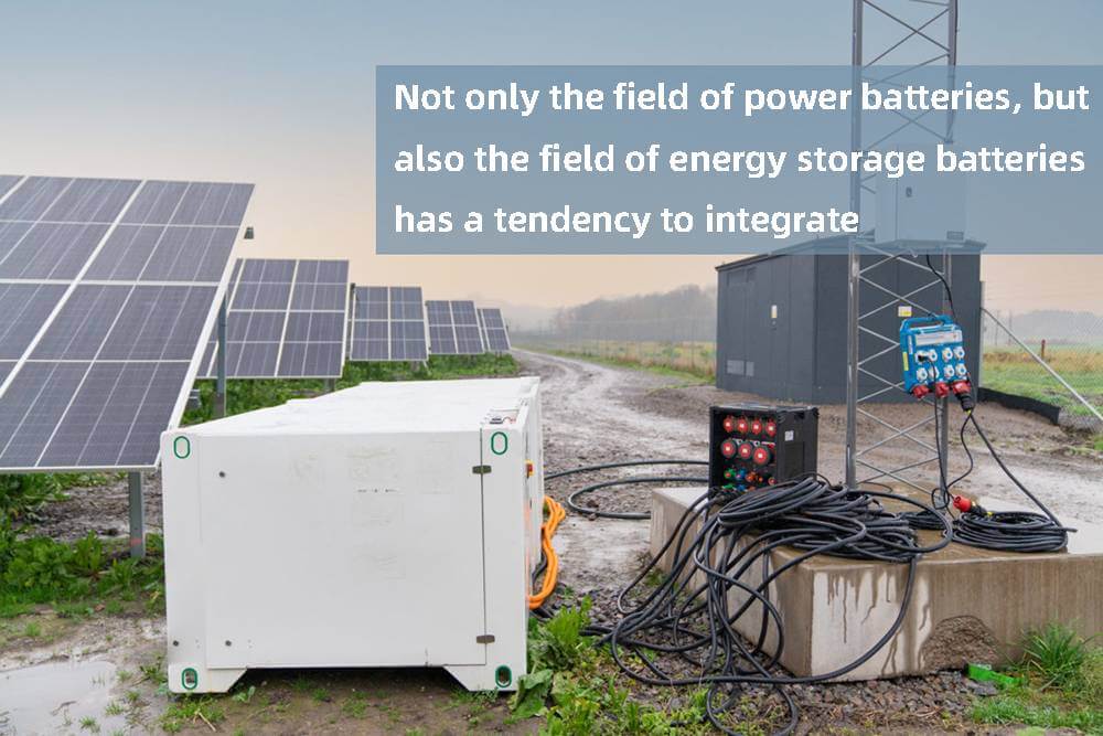 No sólo el campo de las baterías de potencia, sino también el de las baterías de almacenamiento de energía tiende a integrar