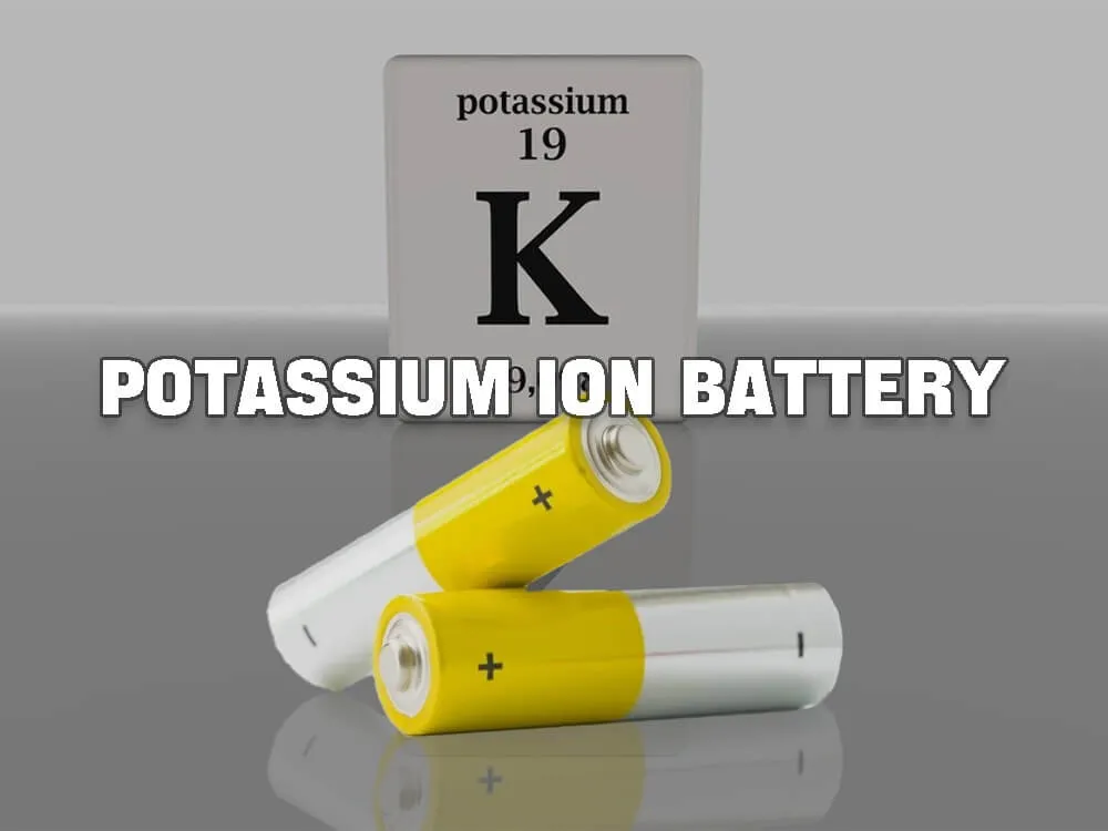 Potassium ion battery