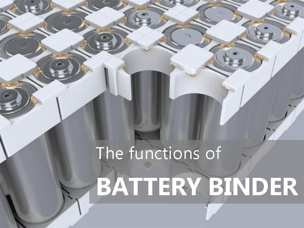 The functions of battery binder