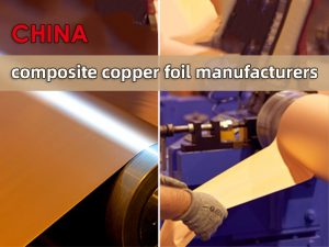 Fabricants chinois de feuilles de cuivre composites