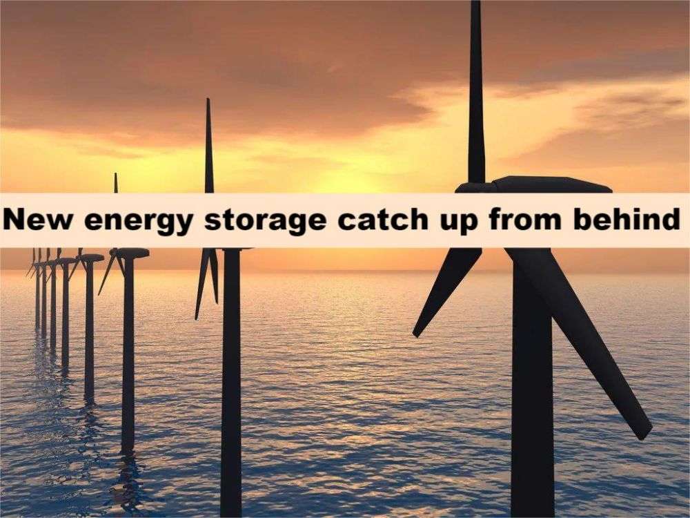 El nuevo almacenamiento de energía viene pisando los talones