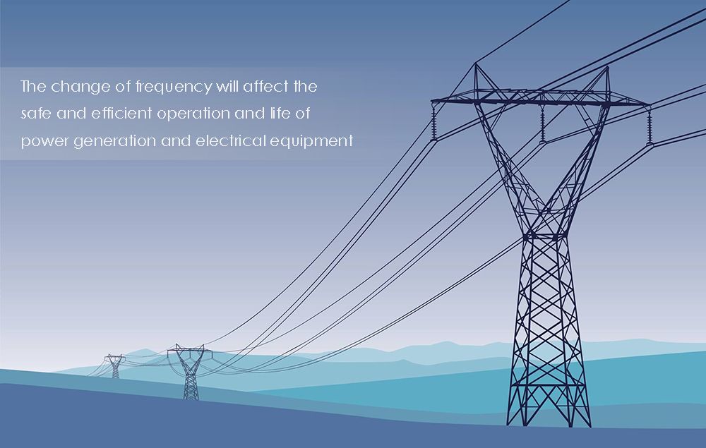 El cambio de frecuencia afectará al funcionamiento seguro y eficaz y a la vida útil de los equipos eléctricos y de generación de energía.