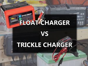 Difference role between float charger vs trickle charger