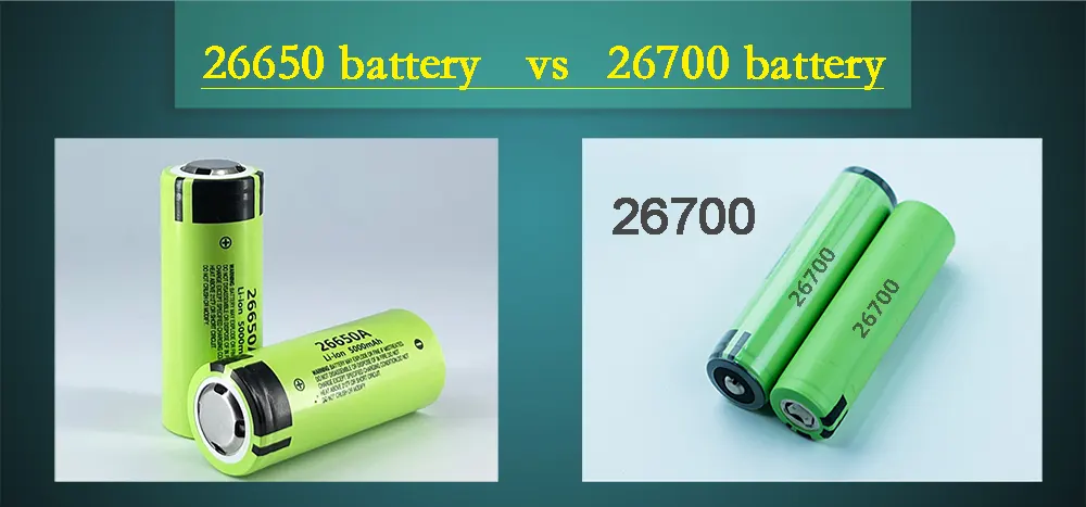 26650 vs 26700 battery