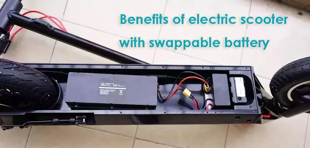 Benefits of electric scooter with swappable battery