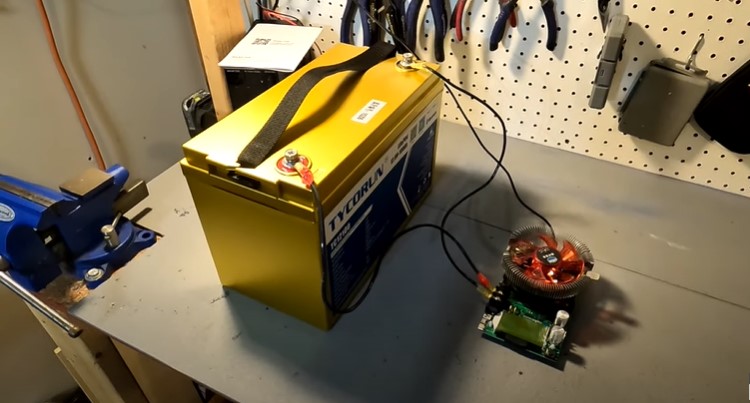 Capacity test on TYCORUN LifePO4 12v 100Ah battery