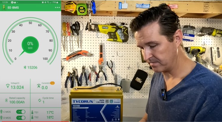 The Bluetooth capability of the battery