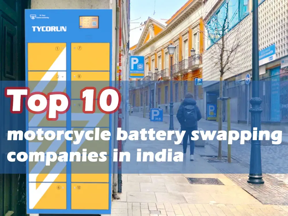 Top 10 motorcycle battery swapping companies in india