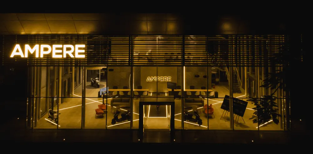 Magasin de véhicules Ampère