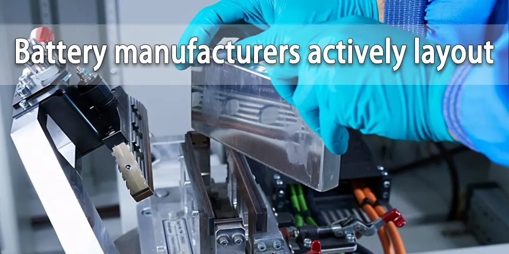 Los fabricantes de baterías trazan activamente